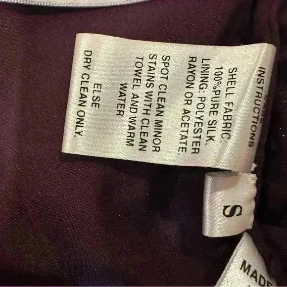 Y2K Je Matadi 100% Silk Beaded Ombré Mermaid Skirt And Halter Top Size Small - Picture 15 of 16